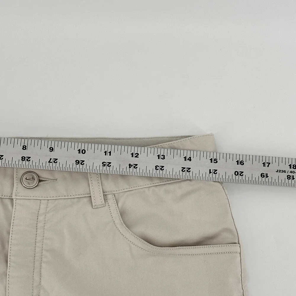 Nike Golf Pants Youth XL Light Bone Dri-FIT 5-Pocket Stretch  CU9879-072 30X28